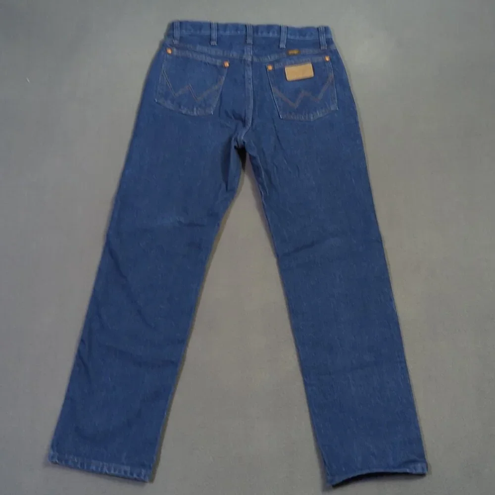 Wrangler Jeans Men's 31x30 Fits 30x29 Blue 13MWZ Cowboy Cut Western Cowboy Rodeo